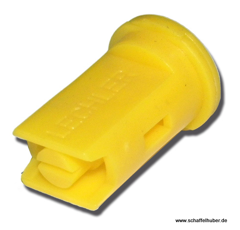 Buse pulvérisateur à injection d'air IDK 120° 02 jaune plastique - LECHLER