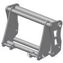 Interface pour télescopique MANITOU/JCB ETROIT adaptable