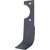 Lame gauche 215 x 50 mm pour Fraise/Rotavator AGRIA 21098 adaptable 