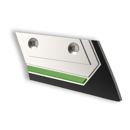 Soc de rasette Droit avec plaquettes carbure et rechargement PÖTTINGER 921.05.225.1 adaptable