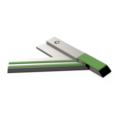 Lame Droite de décompacteur avec plaquettes carbure et rechargement AGRISEM 2012331 adaptable