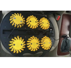 Feu éclat flash LED rechargeable - Mallette de 6