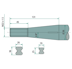 Dent de chargeur pour BVL 60061|51103 adaptable