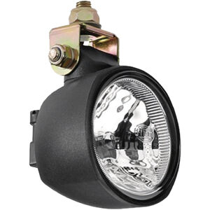 MelTruck Lot De 2 Phares Halogènes Ronds H3 - 12V/24V, Diamètre 183 Mm, étanchéité IP56 - Pour Engins De Chantier, Tracteurs, Remorques