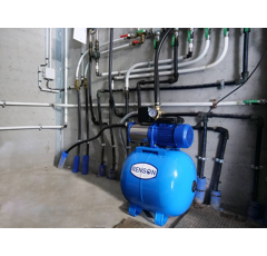 Groupe de surpression 80 L avec pompe 1,1 KW - 230 V - RENSON