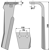 Diente derecho para gradas rotativas RABE 8432.24.01 adaptable - Blacksteel©