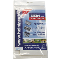 Enveloppe bon pour affûtage UKAL