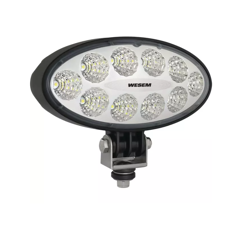 Phare de travail Ovale 10 LED 12-24V 40W 4000 lumens