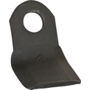 Couteau-Y pour broyeur 125x60mm BREVIGLIERI / BREVIAGRI adaptable - Blacksteel©