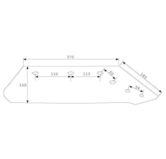 Soc charrue D KUHN/HUARD 14" H4 622166 origine