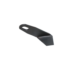 Couteau droit pour broyeur 90x30mm adaptable - Blacksteel©