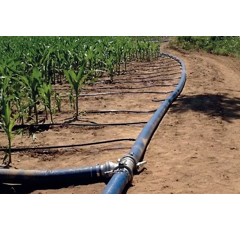 Tuyaux plat PVC Bleu (Moyenne pression) - 25 m - Spécial irrigation