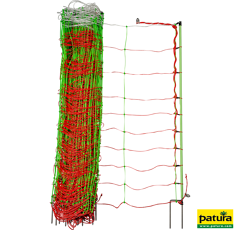 Filet électrifié Tornado XL combiné double pointe avec conducteurs de terre 50 m  - PATURA