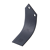 Lame droite pour Fraise/Rotavator HOWARD 9949 adaptable - 