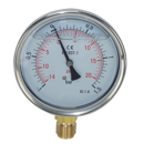 Manomètre à dépression 1,5 bar