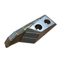 Pointe Gauche avec plaquettes carbure, rechargement et plaquettes arrière GRÉGOIRE BESSON 173332 adaptable