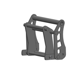 Interface d'accroche pour télescopique BOBCAT/CATERPILLAR adaptable