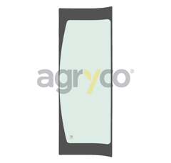 Vitre cabine pour téléscopique MANITOU 53026693 adaptable