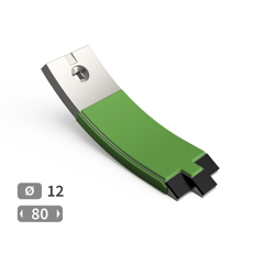 Soc de cultivateur 1 trou carbure et rechargement VÄDERSTAD 452854 adaptable