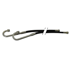 Tuyau hydraulique avec raccords pour téléscopique MANITOU 231462 adaptable