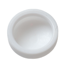 Kennzeichenkappe weiss kleine Ausführung für KZS - 100 Stk.