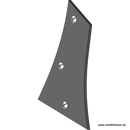 Streichblech-Vorderteil - rechts 9294050M Krone by Muzzi Industrie