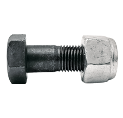 Boulon M10 x 1 mm avec écrou pour fraise BREVIGLIERI adaptable