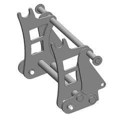 Interface d'accroche pour chargeur frontaux MAILLEUX/BOBCAT adaptable