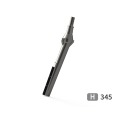 Dent de herse rotative Gauche 3 plaquettes carbure, vissée LELY 116000114 adaptable