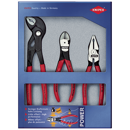 Lot de 3 pinces : multiprise, universel et coupante - KNIPEX