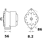 Alternateur MAHLE LETRIKA 14 V - 90 A / MG 270