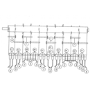 Couteau pour broyeur pommes de terre BASELIER LK01041 adaptable