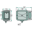 Phare gauche pour chargeur télescopique SCHÄFFER 870.014.008 adaptable