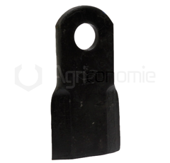 Couteau droit pour broyeur 150x60mm AGRIMASTER 3000107 adaptable