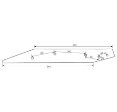 Contre sep charrue révers. RABE 27011400 origine