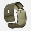 Jeu de coussinets de palier pour machine agricole JOHN DEERE AR72998 - AR77748 adaptable