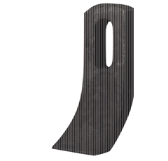 Fléau pour broyeur 98 x 35 mm VOTEX 45.03.030 adaptable  - BlackSteel©