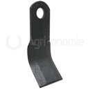 Couteau-Y pour broyeur 204x60mm AGRICOM JX136096 adaptable 
