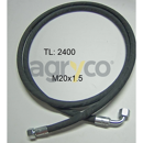 Tuyau hydraulique avec raccords pour téléscopique MANITOU 240142 adaptable