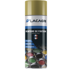 Peinture de finition Jaune TRANSMISSION aérosol 400ml| LACAGRI