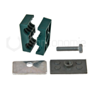 Attache double Ø 18 x 30 mm STAUFF