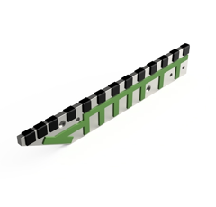 Contre-sep Gauche avec plaquettes carbure équerres et rechargement OVERUM 96095 adaptable