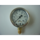 Manometer glyzeringefüllt1/4"einschraub Gewinde unten GL630100U ValCon