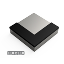 Mise à souder carbure TOUTES MARQUES 110x110 mm adaptable