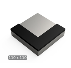 Mise à souder carbure TOUTES MARQUES 110x110 mm adaptable