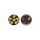 Indicateur de contrôle Ø 60 mm pour machine agricole ZETOR 59115623 adaptable