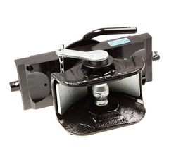 Zugmaul manuell,W= 330 S32, Ø 38 mm Bolzen, CH-I, Schwarz, Scharmüller