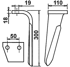Kreiseleggenzinken rechts KVENERLAND NG 3557640211718 original