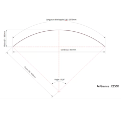 Garde boue pour tracteur DUNLOFLEX E2500 adaptable