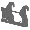 Interface pour télescopique DEUTZ|JLG/EURO adaptable